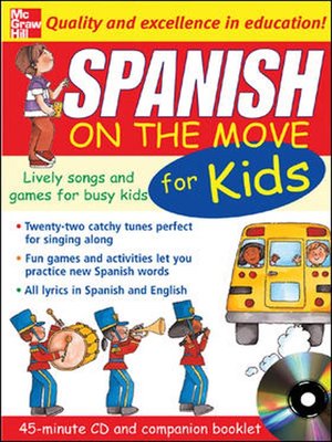 cover image of Spanish on the Move for Kids